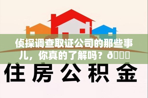 杭州侦探调查取证公司的那些事儿，你真的了解吗？😎
